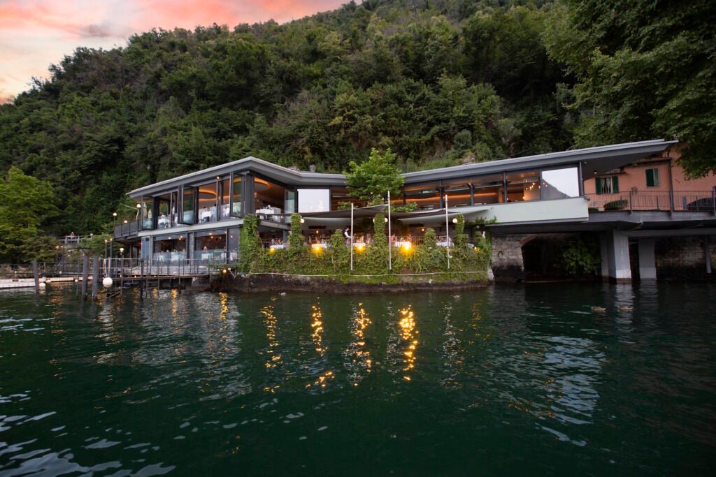 tour serale lago di como, crotto dei platani