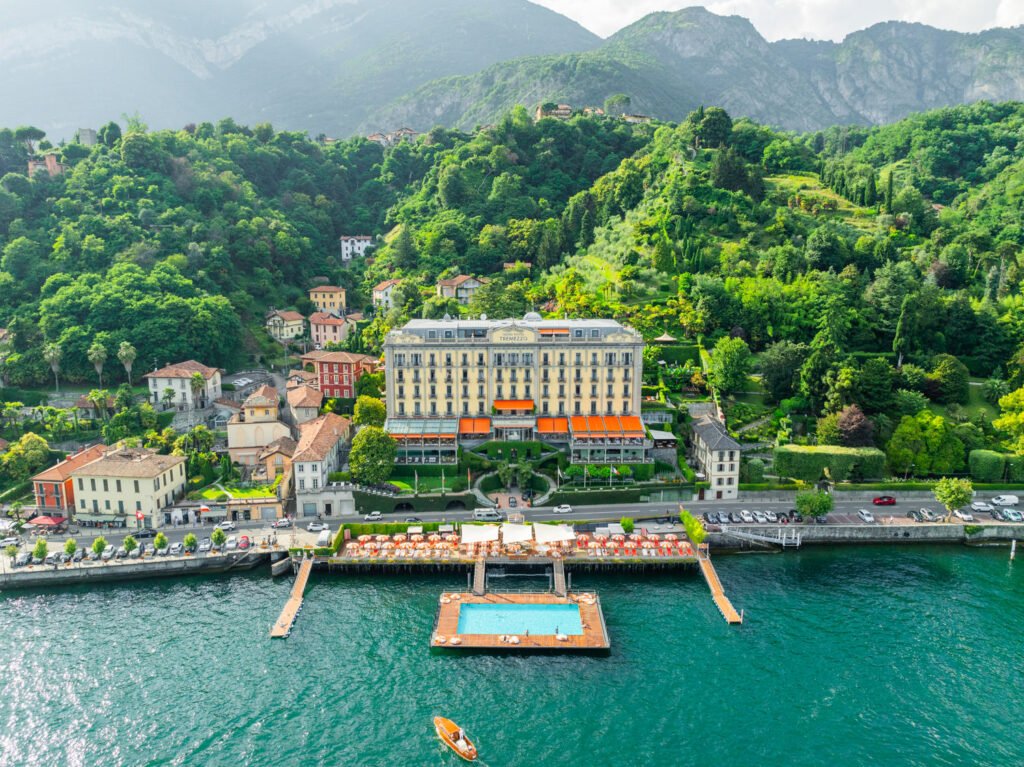 primo dei migliori hotel di lusso con molo privato sul lago di como