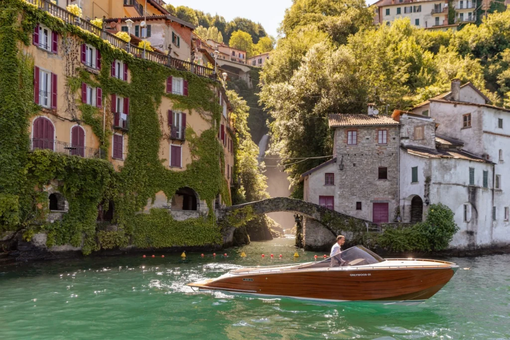 Ponte della civiera nesso visto dal lago